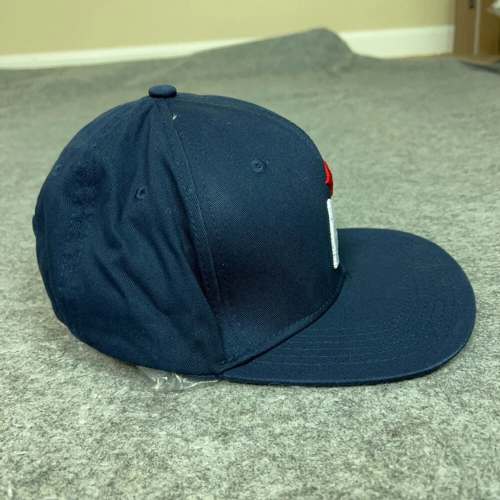 Minnesota Twins X North Dakota‎ Hawks Mens Hat Snapback Blue Cap Baseball MLB